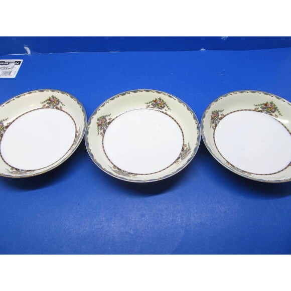 Noritake "M" Mariana Coupe Soup Bowls 7 3/8" Bundle of 3 Discontinued - Picture 2 of 12